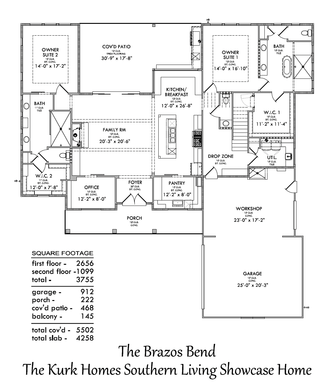 Brazos Bend Floor Plan
