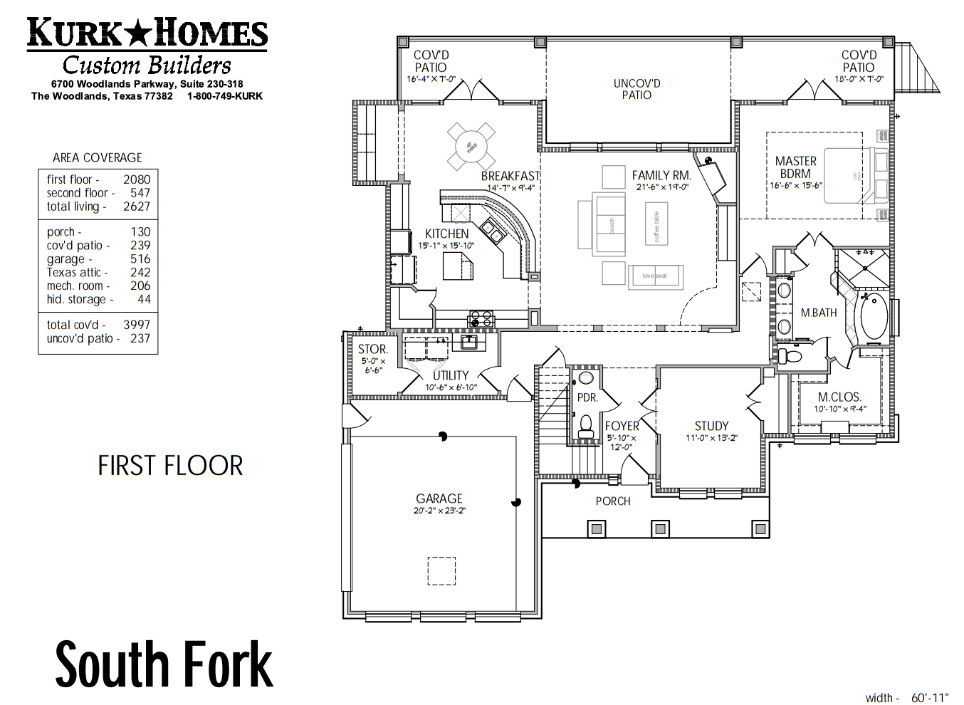 South Fork Floorplan